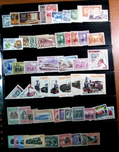Railroad Stamp Lot Monaco and etc. Mint L670 - Picture 1 of 1