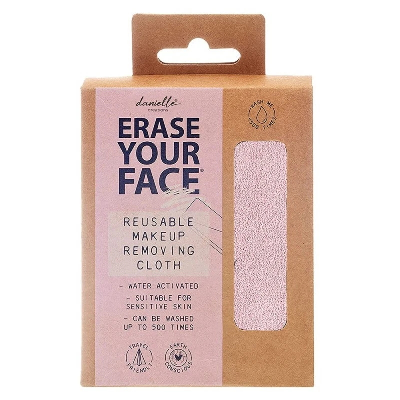 Danielle Creations Paño Desmaquillante Eco Friendly Reutilizable ROSA - Imagen 1 de 1