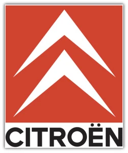 "Citroen Adesivo Logo Decalcomania Paraurti Auto - 3'', 5"" o 6""" - Foto 1 di 1