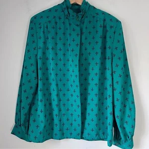 Country Sophisticates by Pendleton coprispalle vintage con bottoni donna 16 - Foto 1 di 9