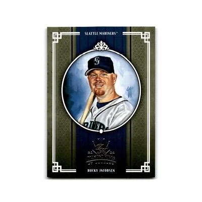 2005 Donruss Diamond Kings Bucky Jacobsen Mariners #207 - Image 1 of 3