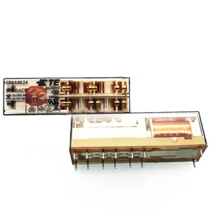 2 relés de seguridad TYCO Schrack SR6A6K24 24VDC 14 pines - Imagen 1 de 1