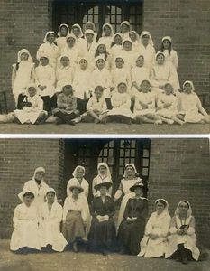 Dartmouth x2 rare PC's by Balley & Flower, message reads: from All at"Trenaut" - Picture 1 of 1
