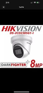 NEU Hikvision 4K 8MP Überwachungskamera DS-2CD2385G1-I Exir Turm IR IP POE WDR