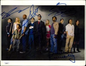HEROES cast photo signed by 9 | Autograph - JSA LOA Panettiere Larter Milo ++ - Picture 1 of 4
