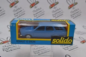 SOLIDO " RENAULT 12 BREAK " ORGINALE BOX COME FOTO - Foto 1 di 5