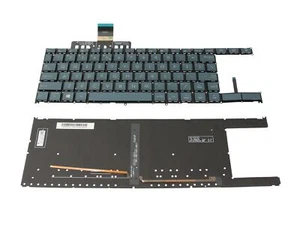Asus ZenBook Duo UX481FA original Tastatur US (englisch) blau mit Backlight - Afbeelding 1 van 3