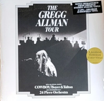 GREGG ALLMAN GREGG ALLMAN TOUR - 180-GRAM COLOR VINYL 2-LP SET " NEW, SEALED " - Image 1 of 2