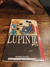 Lupin III English Manga Volume 6 By Monkey Punch