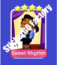 Monopoly Go-Sweet Rhythm-4⭐️Sticker-Set 15⚡Fast Delivery⚡(Read Description)