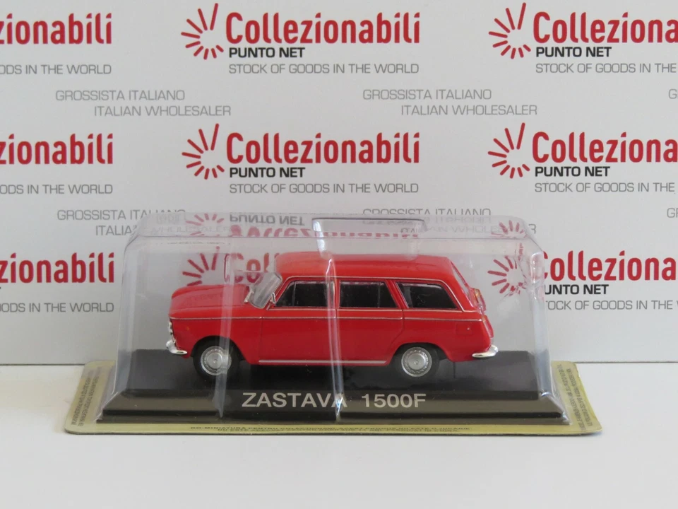 DIE-CAST CAR AUTO ZASTAVA 1500F - LEGENDARY CARS DE AGOSTINI 1:43 - Immagine 1 di 1