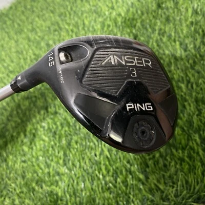 Left Handed Ping Golf Anser 3 14.5* Fairway Wood LH TFC 800 Regular Flex  - Image 1 of 4