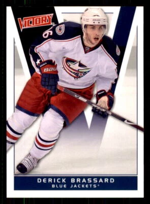 2010-11 Upper Deck Victory #45 Derick Brassard Columbus Blue Jackets - Image 1 of 2