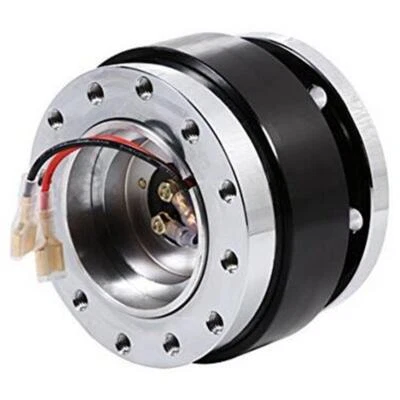 Kits de liberación rápida Boss adaptador de cubo de volante de 6 orificios negro accesorios para automóvil Foto 1 de 4