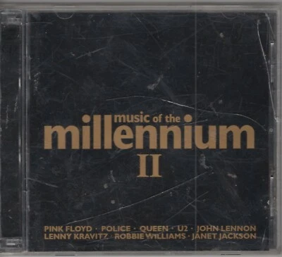 MUSIC OF THE MILLENNIUM II (2 CD SET)  QUEEN U2 PRINCE STONES BOWIE TINA TURNER - Image 1 of 2