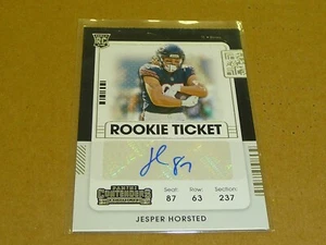 2021 Panini Contenders JESPER HORSTED AUTOGRAPH/AUTO ROOKIE TICKET BEARS M9207 - Picture 1 of 1