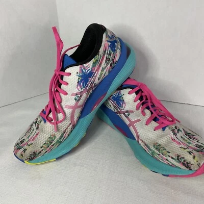 Zapato Tenis Mujer ASICS GEL-Nimbus 24 Talla 10.5 Tropical 1012B284-100 Floral” Foto 1 de 4