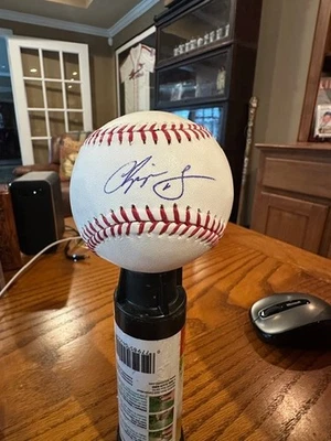 Chipper Jones (HOF) Autographed Baseball - Atlanta Braves ROML - Image 1 of 2