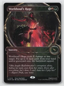 Worldsoul's Rage (Showcase) R Murders at Karlov Manor 316 NM - Picture 1 of 2