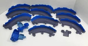 Tomy Chuggington Stack Track Train Replacement Pieces Blue and Gray Ludorum - Picture 1 of 12
