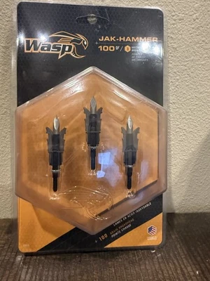 Wasp Jak-Hammer 100 Grain Broadhead - 2903 - Image 1 of 2