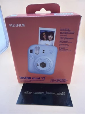 Fujifilm instax mini 12 Instant Camera - Pastel Blue - Image 1 of 4