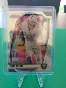 2024 Panini Prizm Football Maxx Crosby Silver Prizm - Picture 1 of 2
