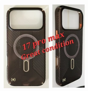 Speck - Presidio Lux Grip ClickLock Case for Apple iPhone 17 Pro Max - Brown ... - Picture 1 of 6