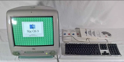 🔥RARE MINT iMac G3 SAGE GREEN WORKING VERY HARD TO FIND  - Image 1 of 4