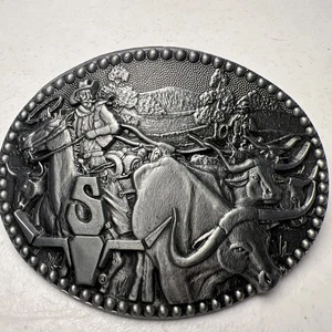 Medallas de diseño de premio de colección serie Cowboy Zee hebilla de cinturón Shepler - cuerda de dirección - Imagen 1 de 13