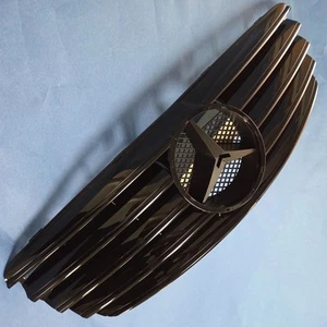 PARRILLA DELANTERA TODO NEGRA PARA MERCEDES BENZ 2002-2006 (PRE-FACELIFT) W211 CLASE E - Imagen 1 de 8