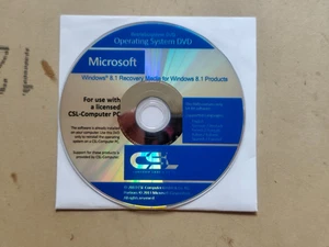 CSL  Windows 8.1 Recovery Media Betriebssystem Installations-DVD - Bild 1 von 1