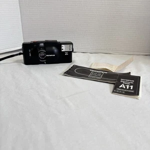 Olympus XA Filmkamera mit A11 Blitz mit Anleitung getestet/funktionstüchtig - Bild 1 von 10