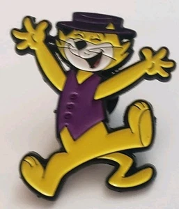 Top Cat Jumping Hanna-Barbera Cartoon Character Enamel Lapel Hat Bookbag Pin - Picture 1 of 7