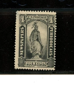 U.S. #PR11 (U744) Newspaper & Periodical 4¢ black, M, NG, FVF, CV$120.00 - Picture 1 of 2