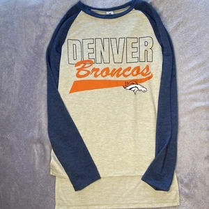 Women's NFL Denver Broncos Football Long Sleeve Logo S - Picture 1 of 3