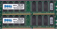 2GB 2x1GB PC3200 DDR-400 DELL Kingston SNP8300/1GX4 DESKTOP RAM MEMORY KIT DDR1