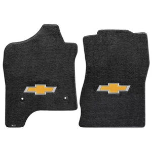 For 14-Up Chevy Silverado 1500 Lloyd Mats 2Pc EBONY ULTIMAT Floor Mats Liners - Picture 1 of 7