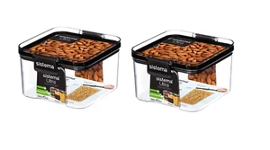 2 x Sistema Ultra Tritan Container 460ML Airtight Impact resistant Food Storage - Picture 1 of 4