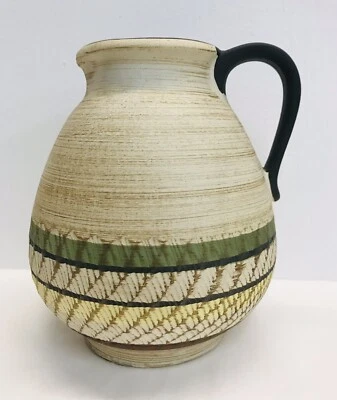 Vintage Dumler & Breiden Dee Cee West German MCM Pottery Jug/Pitcher/Vase 304/17 - Image 1 of 4