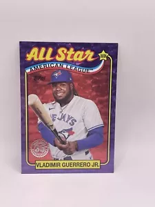 2024 Topps All Star VLADIMIR GUERRERO JR Purple Foil #89ASB-35 #/75 - Picture 1 of 2