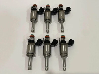 6 INYECTORES DE COMBUSTIBLE NUEVOS OEM 16450-R9P-A01 PARA 14-20 MDX RLX 15-20 TLX 3,5 L V6 Foto 1 de 4