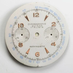 Quadrante per Cronografo Vintage Chronographe Suisse - Picture 1 of 2