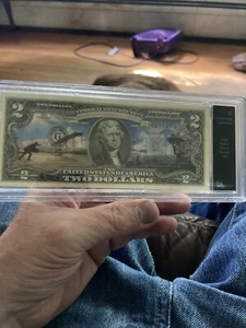 Bradford Exchange Uncirculated $2 Wright Brothers National Memorial Note - Picture 1 of 4