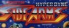 Original Vintage Hyper Dyne Side Arms Arcade Marquee by Romstar