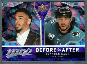 2021-22 Upper Deck MVP Evander Kane Before & After Sharks SP - Picture 1 of 2