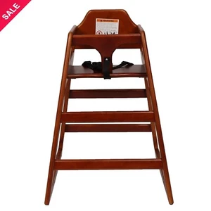 New Wooden Double Solid Wood Baby Booster Chair Eat & Grow Portable Booster Seat - Picture 1 of 8