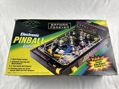 Kenner 1995 “Batman Forever” Electronic Pinball Machine Game  - Image 1 of 4