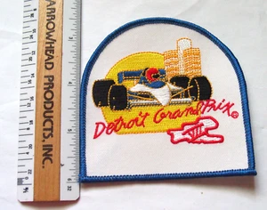 Detroit Grand Prix Racing Patch , 7th Year Formula or Cart Race Patch - Picture 1 of 1
