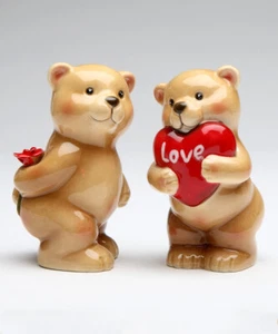 Juego de 2 agitadores de sal y pimienta Cosmos Love Bear - Imagen 1 de 1